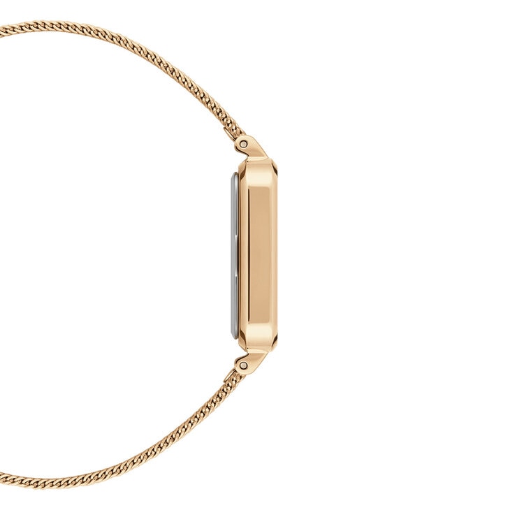 Daniel Wellington Quadro Unitone Gold Dial Women's Watch DW00100485 Daniel Wellington Quadro Unitone Gold Dial Women's Watch DW00100485