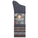 Weatherproof Men's Cool Max Socks Blue And Brown