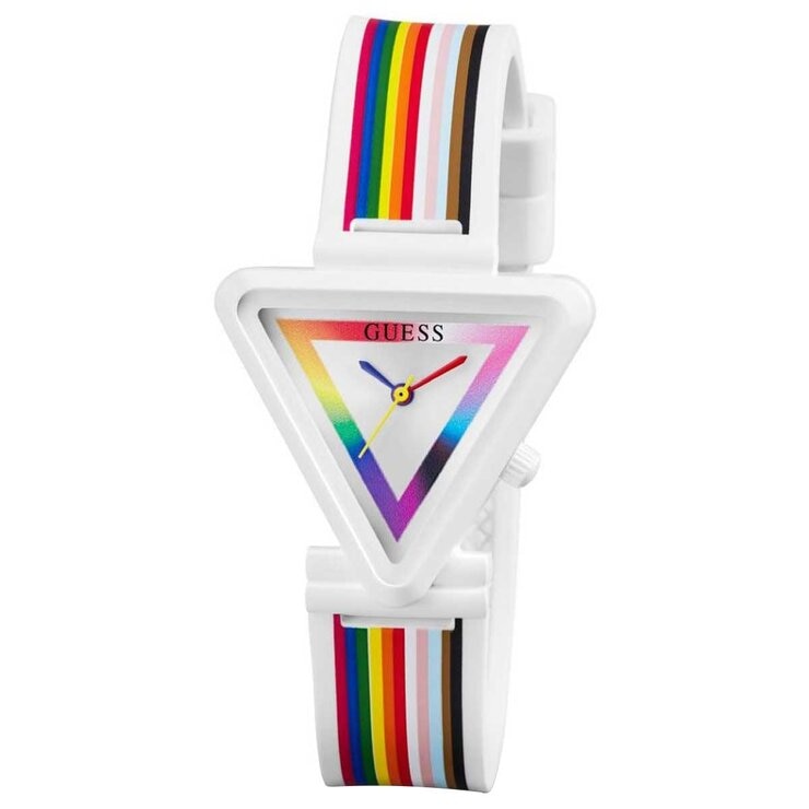GUESS Fame White Multi Colour Women's Watch GW0679L1