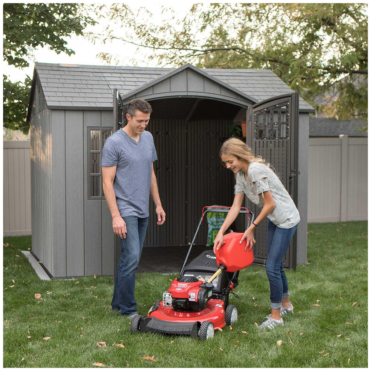 Lifetime Side Entry Storage Shed 3 x 2.4M