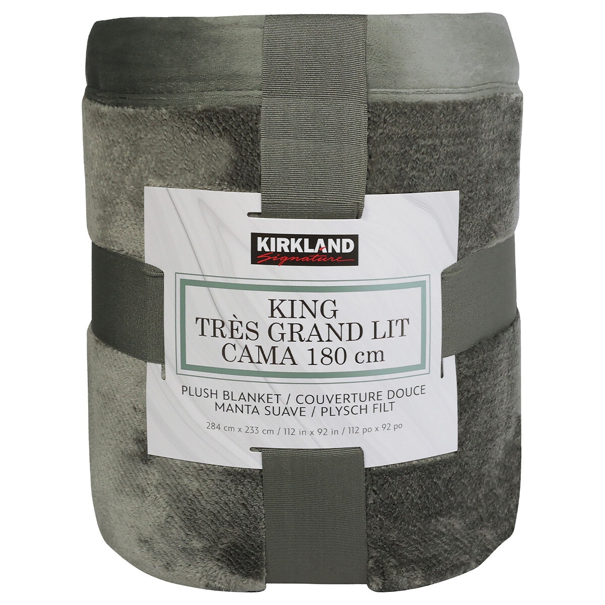 Kirkland Signature Plush Blanket King