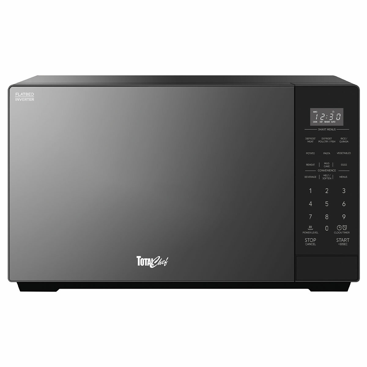 Total Chef Flat Bed Inverter Microwave 26L Black TCMOF26BAU Total Chef Flat Bed Inverter Microwave 26L Black TCMOF26BAU