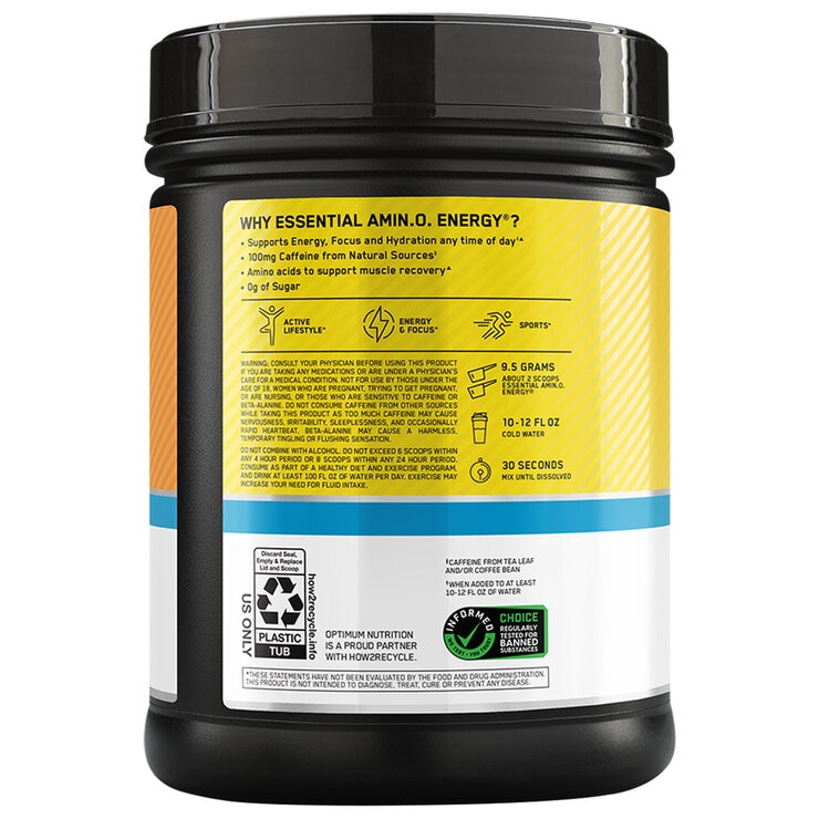 Optimum Nutrition Amino Energy + Hydration 684g
