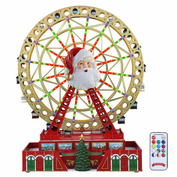 Mr Christmas RGB Santa Ferris Wheel