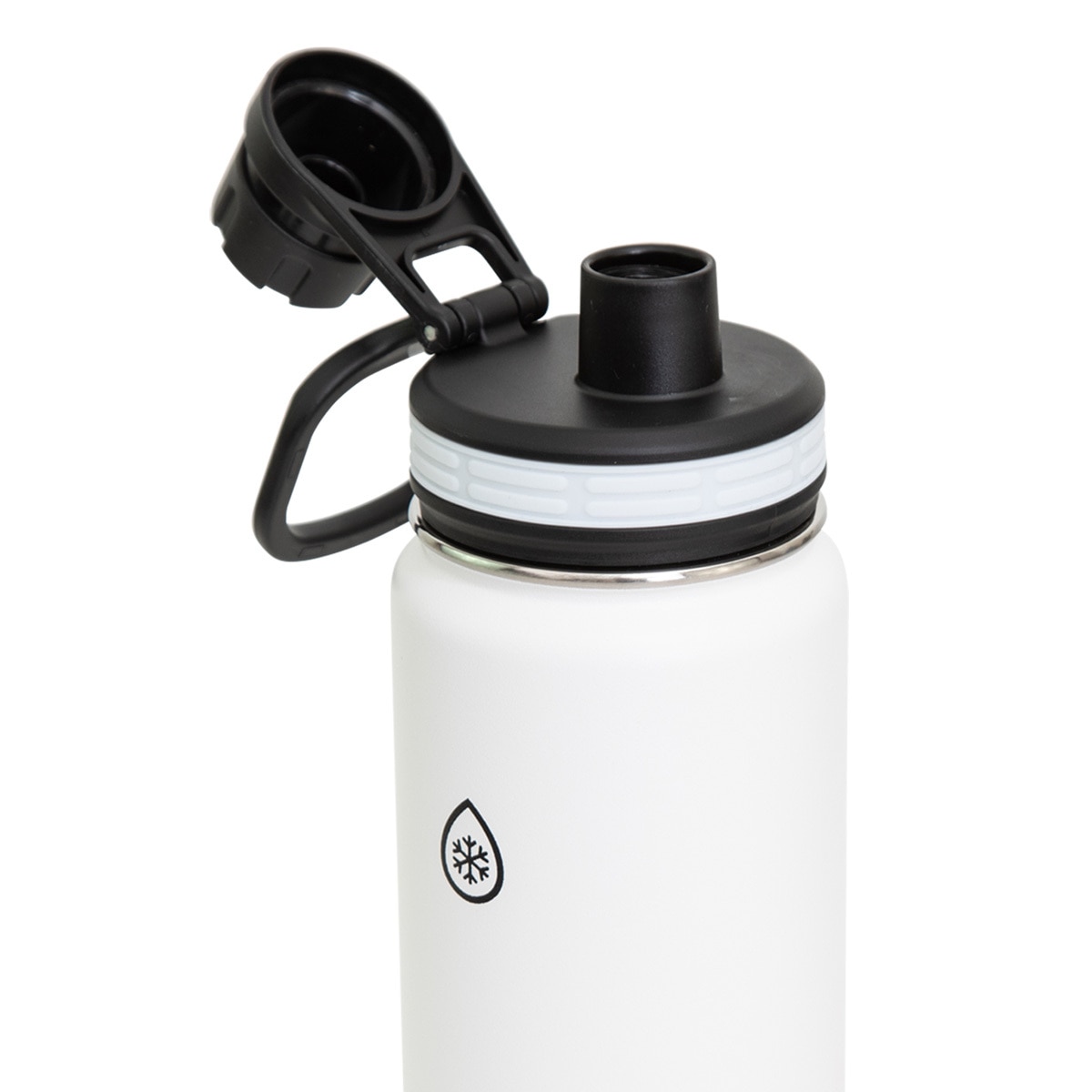 ThermoFlask Stainless Steel Insulated Water Bottle with Spout Lid 710ml