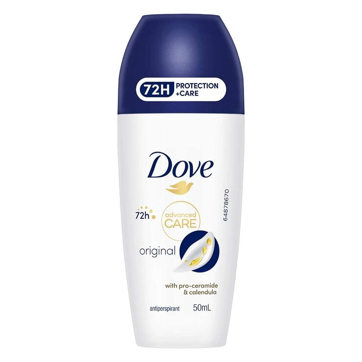 Dove Men Women Advanced Care Roll On Antiperspirant 6x50 ml