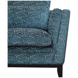 Moran Florence Fabric Chair 2 pack Teal