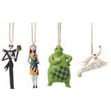 Jim Shore Licensed Hand-Painted Holiday Ornament Set 4 Piece Jim Shore Licensed Hand-Painted Holiday Ornament Set 4 Piece