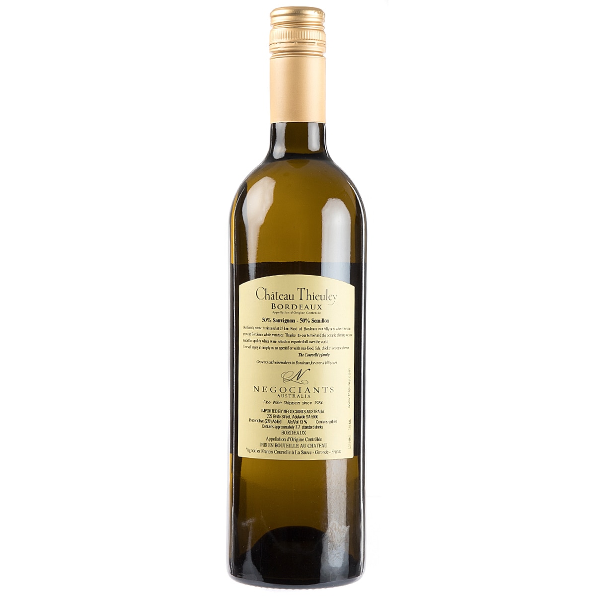 Chateau Thieuley Bordeaux Blanc 2016