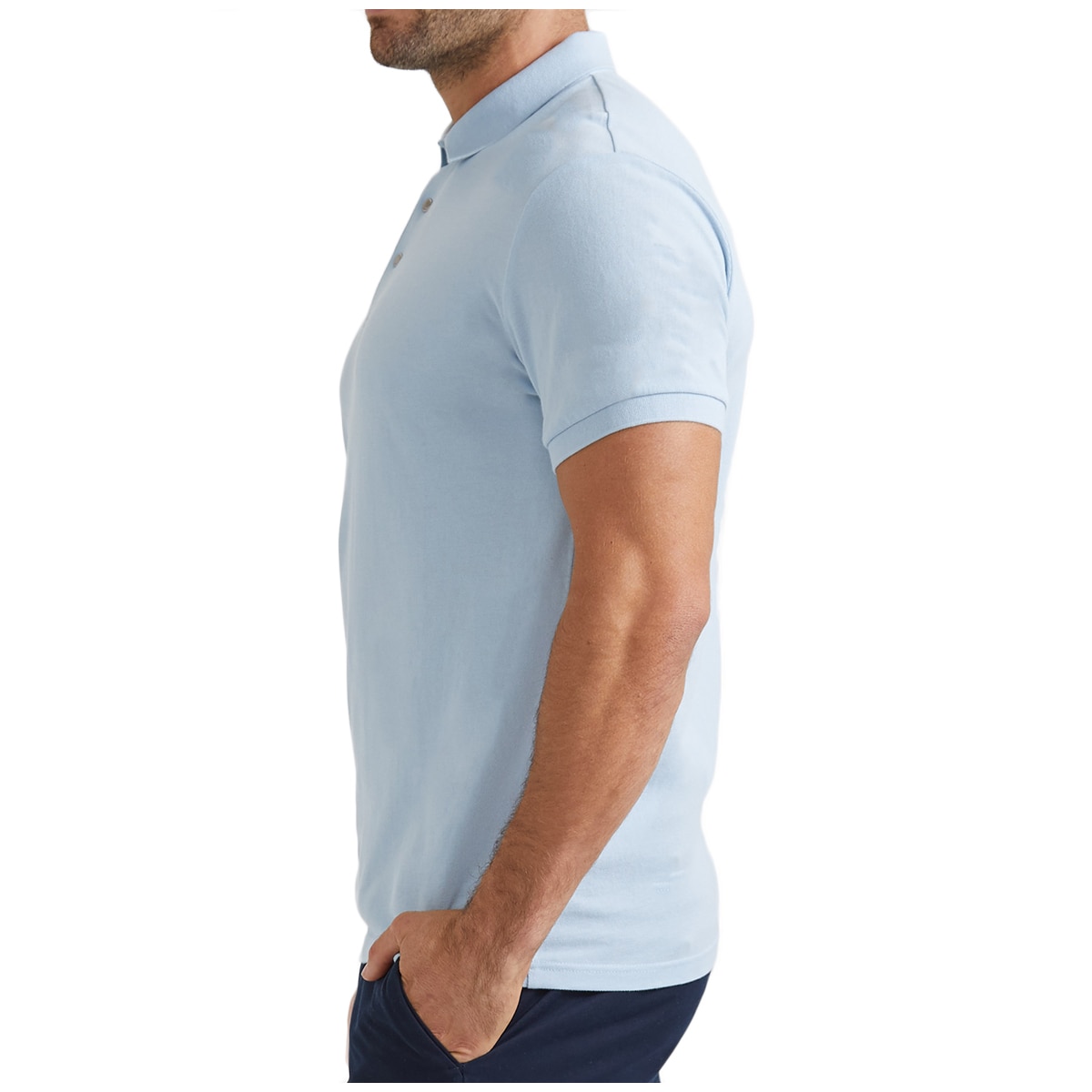 SABA Men's Polo - Light Blue