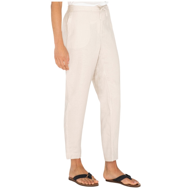 Advent Women's Linen Pant Flax Costco Australia