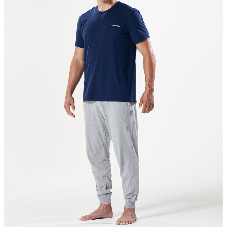Calvin Klein Men's Pyjama Set Navy/Grey Costco Australia
