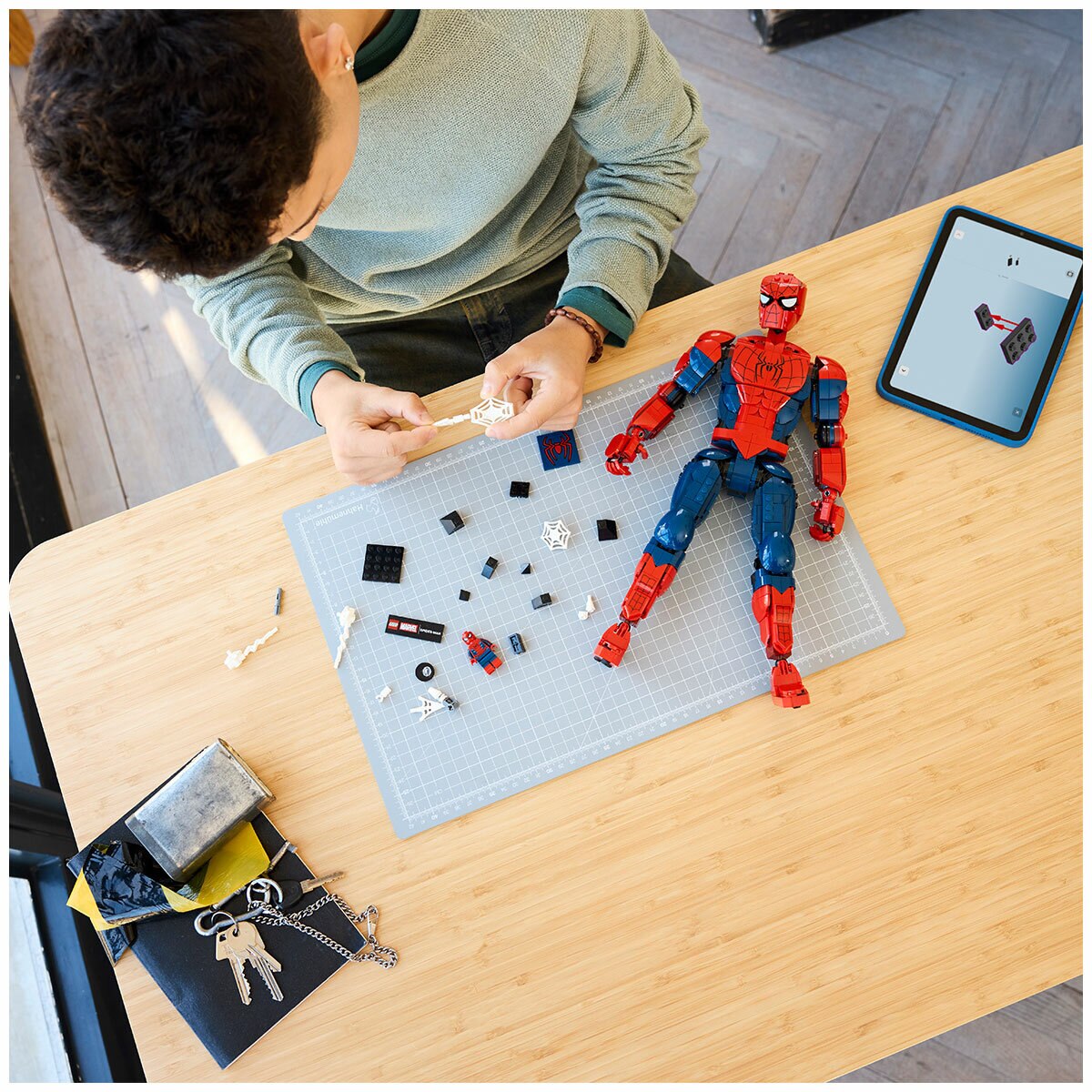 LEGO Marvel Spider-Man Hero Figure Collectible 76346