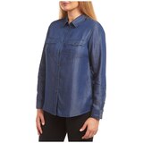 Jachs Women's Tencel Shirt - Dark Denim