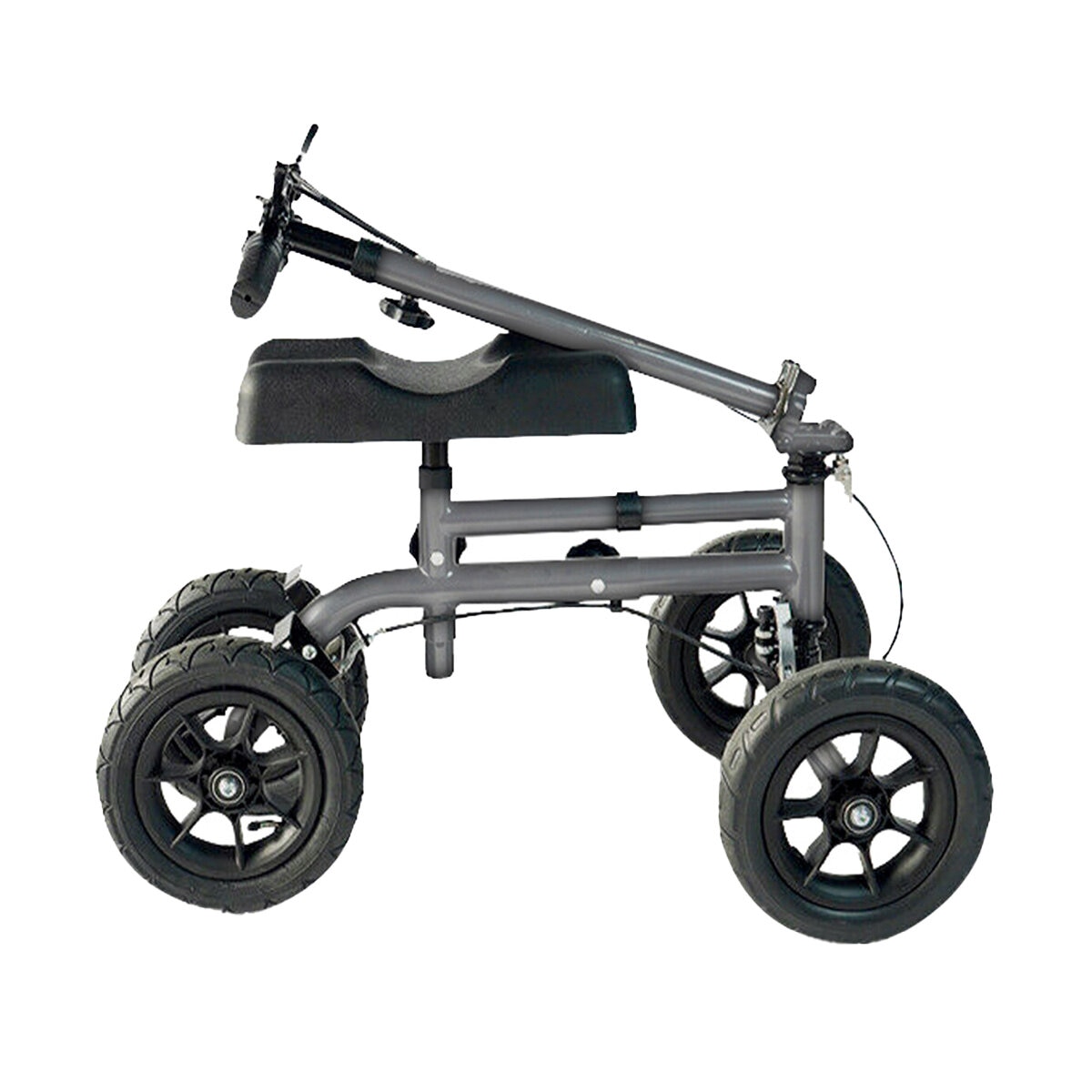 Altus Knee Walker Scooter All Terrain 10-Inch Wheel - TITANIUM