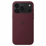 Apple iPhone 18 Pro Max Silicone Case with MagSafe Burgundy