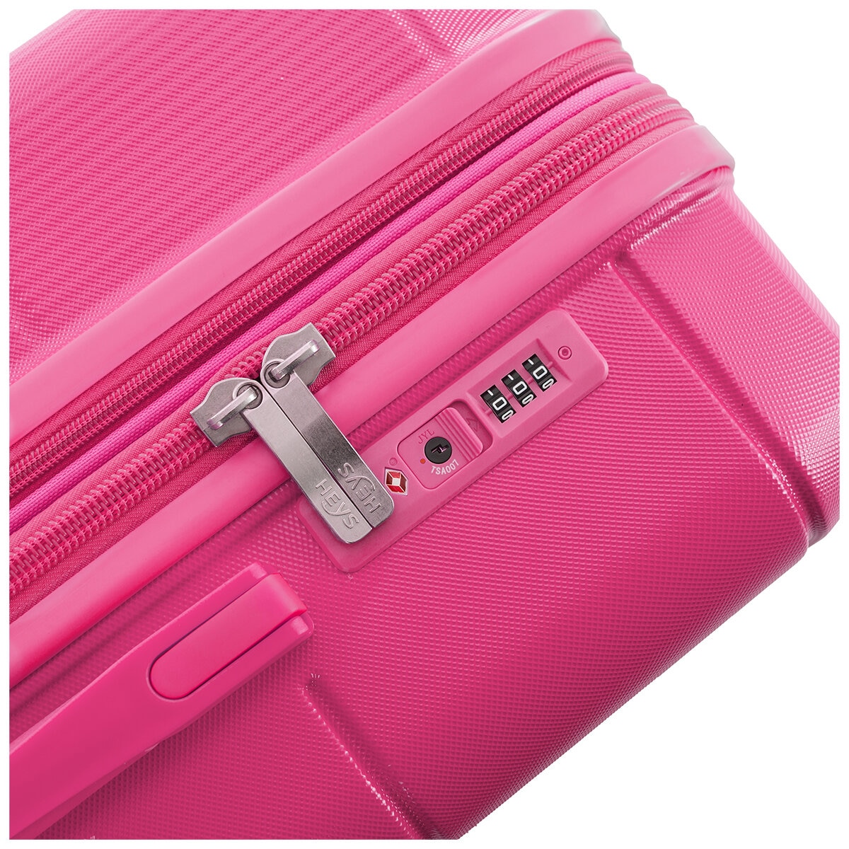 Heys Neo 3 Piece Hardside Luggage Set Fuchsia