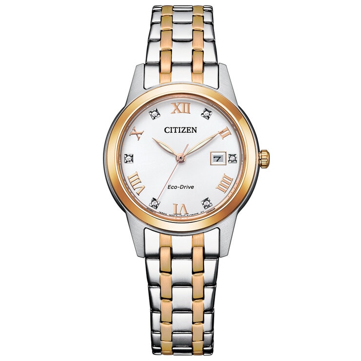 Citizen Ladies Two Tone Eco-Drive Dress Watch 96A281 Citizen Ladies Two Tone Eco-Drive Dress Watch 96A281
