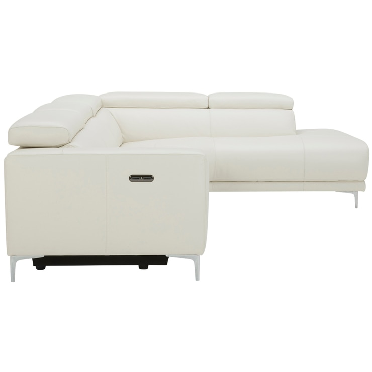 Gilman Creek 3pc Angeline Leather Power Reclining Sectional Costco
