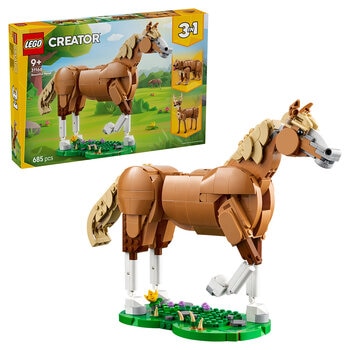 LEGO Creator 3 In 1 Beautiful Horse Toy 31166