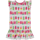 Andy & Evan's 2 pack Girl's Dresses - Flamingo Icecream