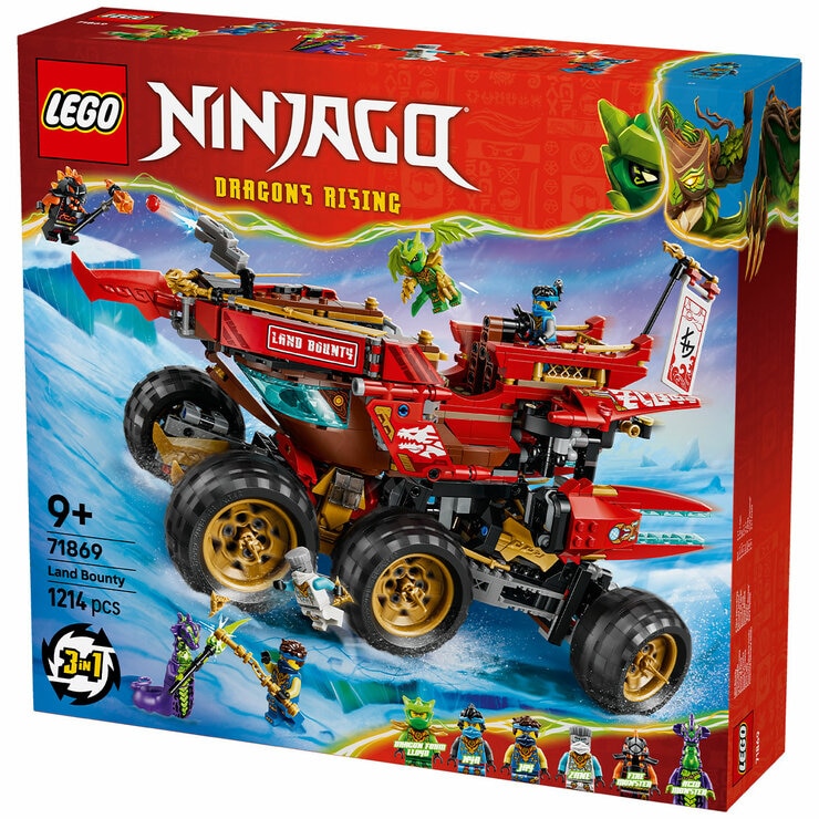 LEGO NINJAGO Land Bounty Toy Truck 71869