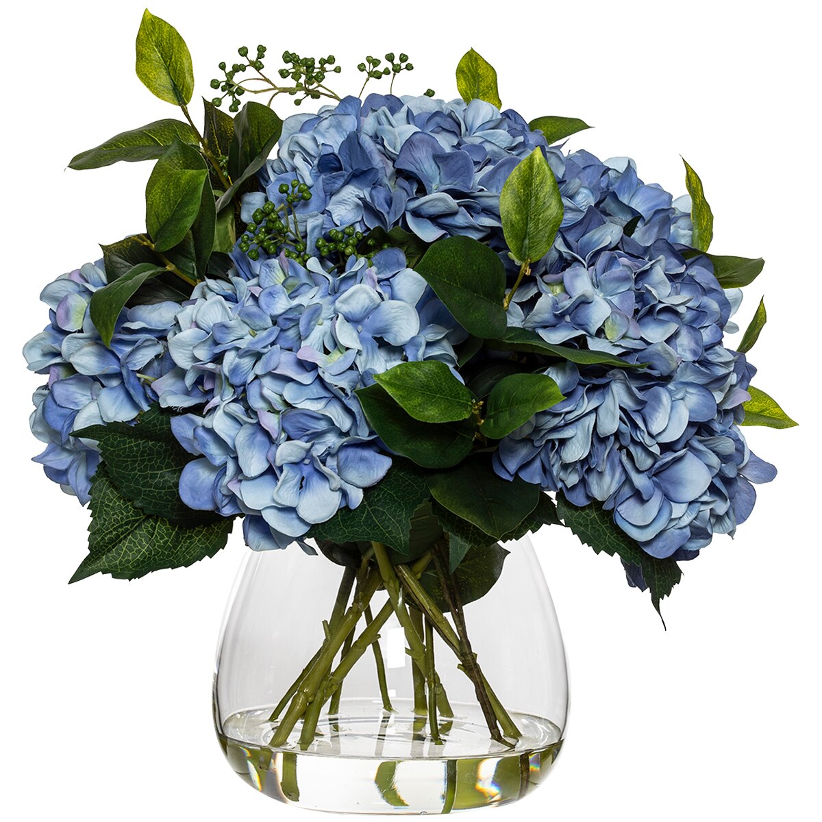 Rogue Hydrangea Berry Mix Garden Vase Blue Costco Austr...
