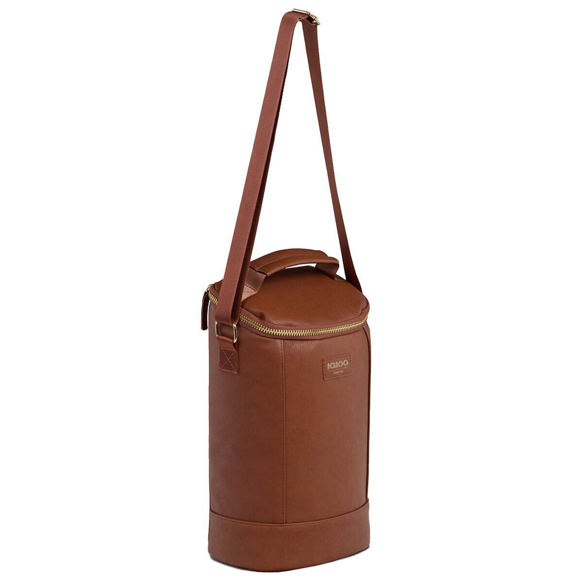 Igloo Luxe Wine Tote Cooler Cognac