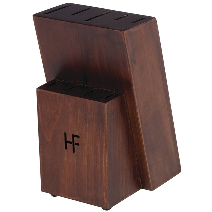 Hampton Forge Knife Block Set 10 Piece White
