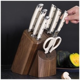 Cangshan S1 Series Walnut Knife Block Set 8 Piece