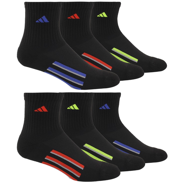 Adidas Children's Socks 6pk Black Costco Australia