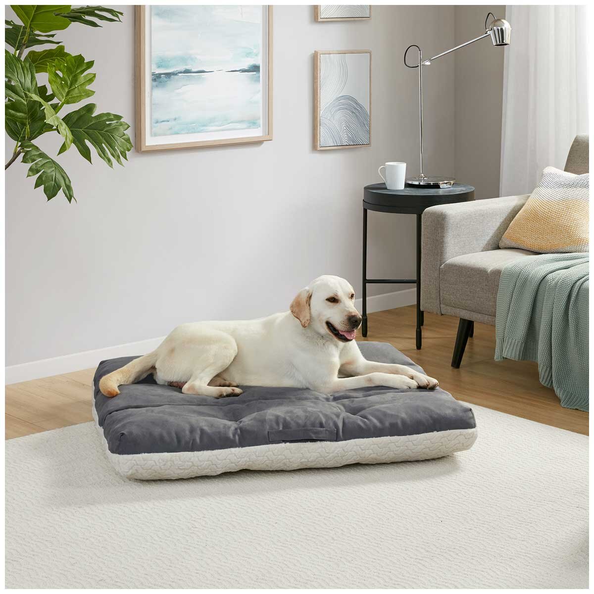 Kirkland Signature Square Tufted Napper Grey