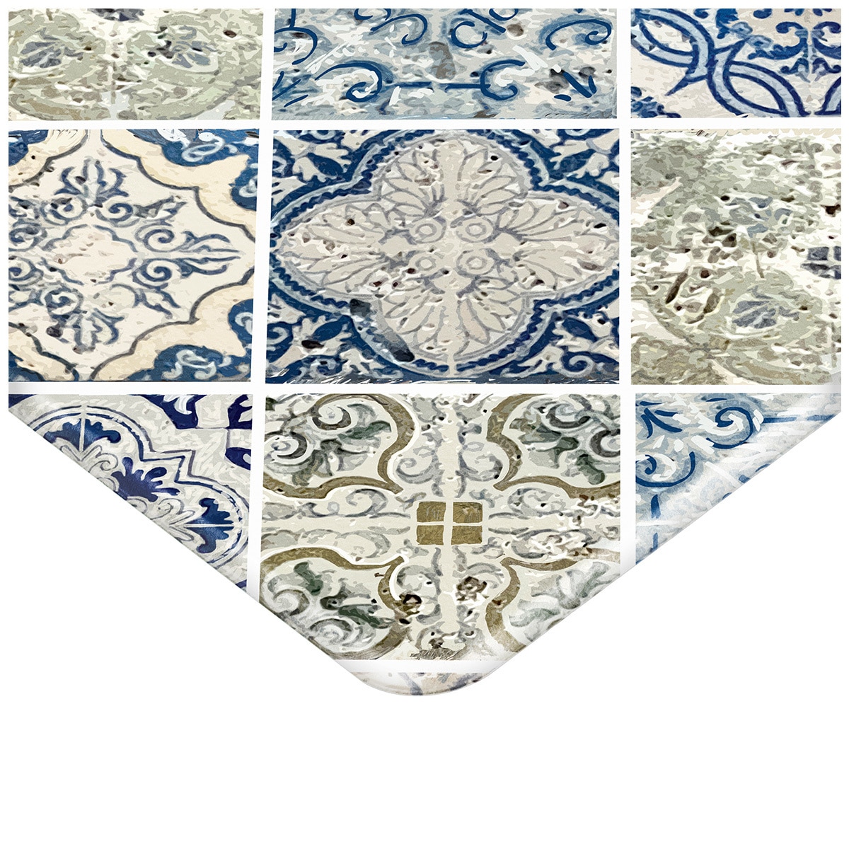 Comfort Chef Beveled Kitchen Mat - Tiles