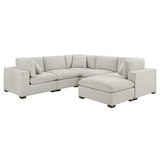 Thomasville 6 Piece Fabric Modular Sectional