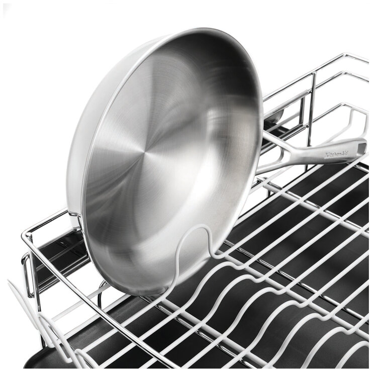 Sabatier Expandable Dishrack with Stemware Rack Sabatier Expandable Dishrack with Stemware Rack