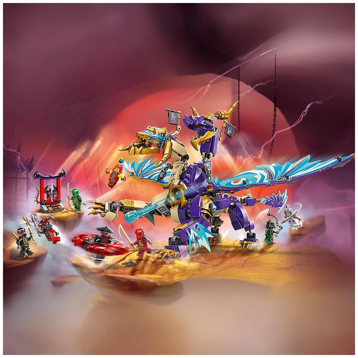 LEGO NINJAGO Arc Dragon of Focus Ninja 71836