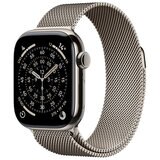 Apple Watch Series 11 GPS + Cellular 46mm Titanium Case with Milanese Loop