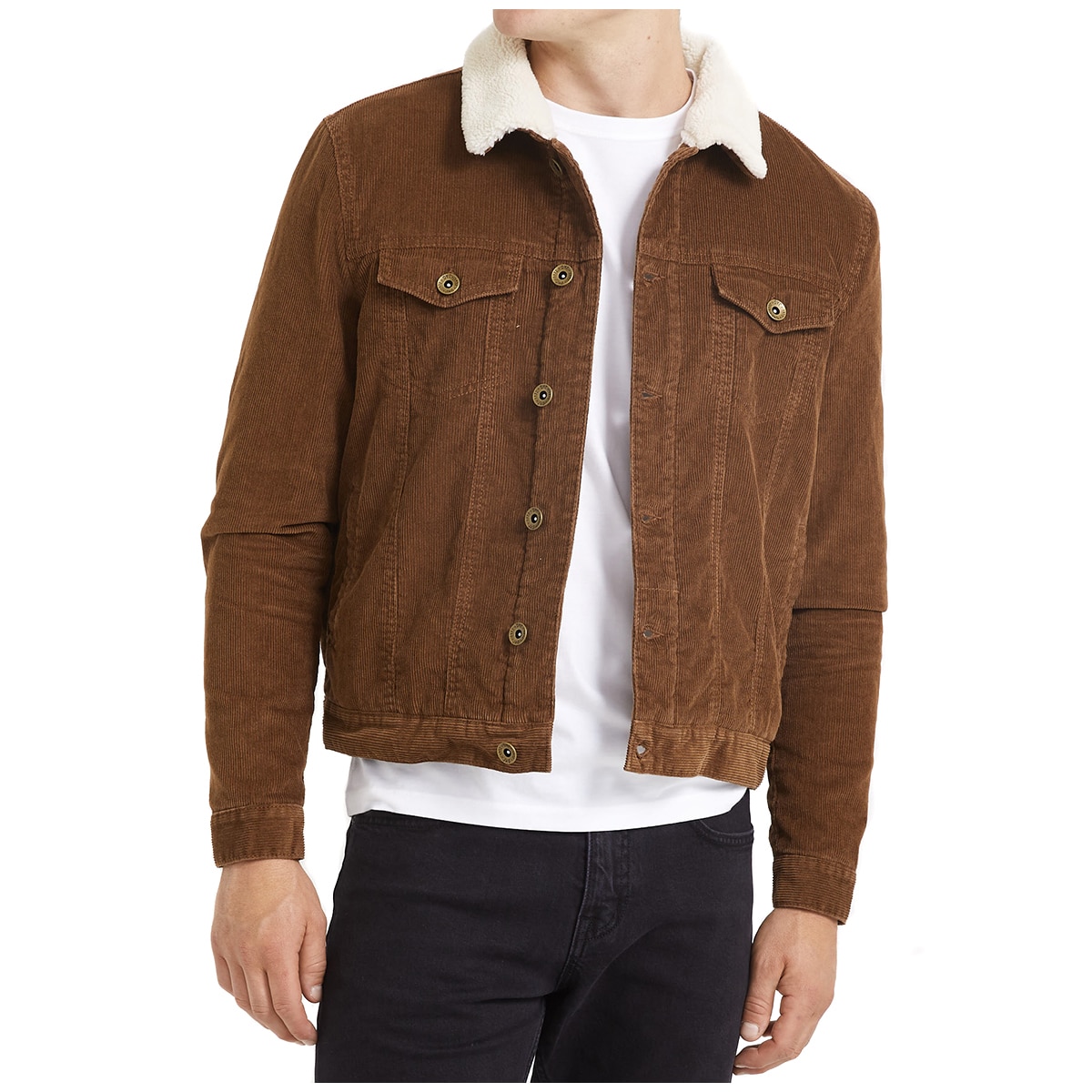 Jag Sherpa Jacket - Tan