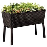 Keter Easy Grow Planter Brown