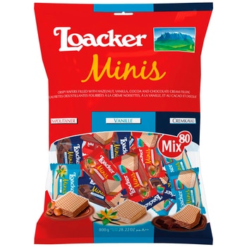 Loacker Mini Crispy Wafers 800g