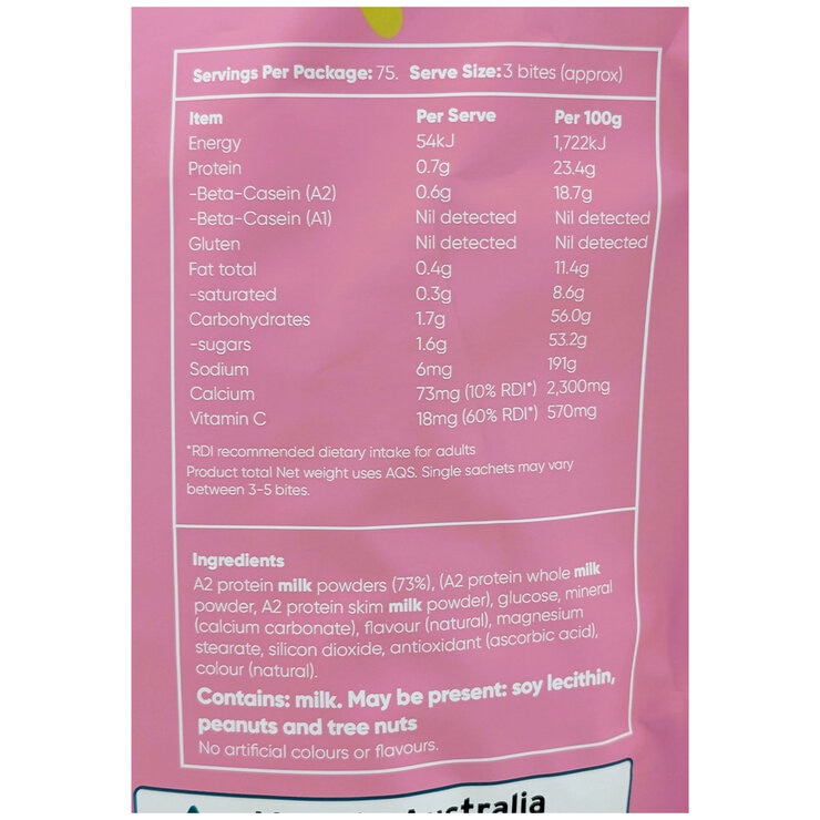 Ozi Choice A2 Australian Milky Bites 300g