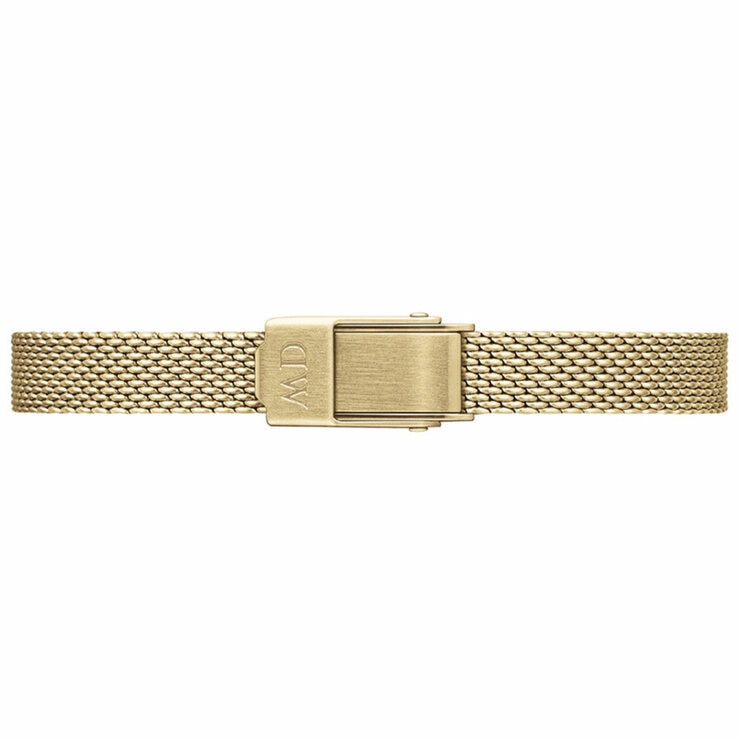 Daniel Wellington Quadro Mini Champagne Dial Evergold Mesh Strap Women's Watch DW00100656 Daniel Wellington Quadro Mini Champagne Dial Evergold Mesh Strap Women's Watch DW00100656