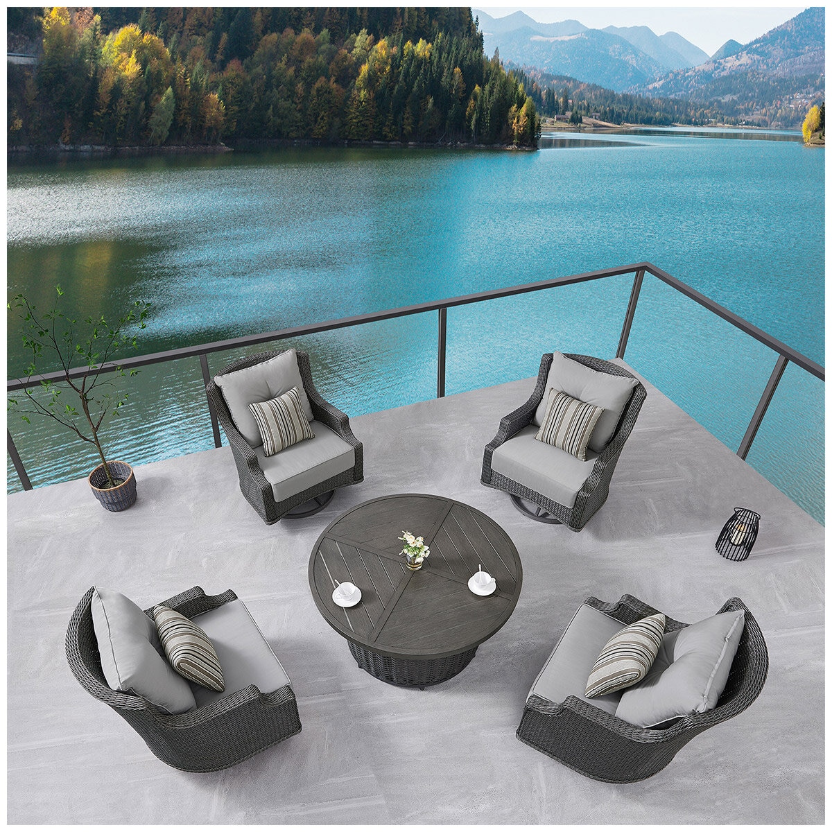 Montgomery 5 Piece Seating Set