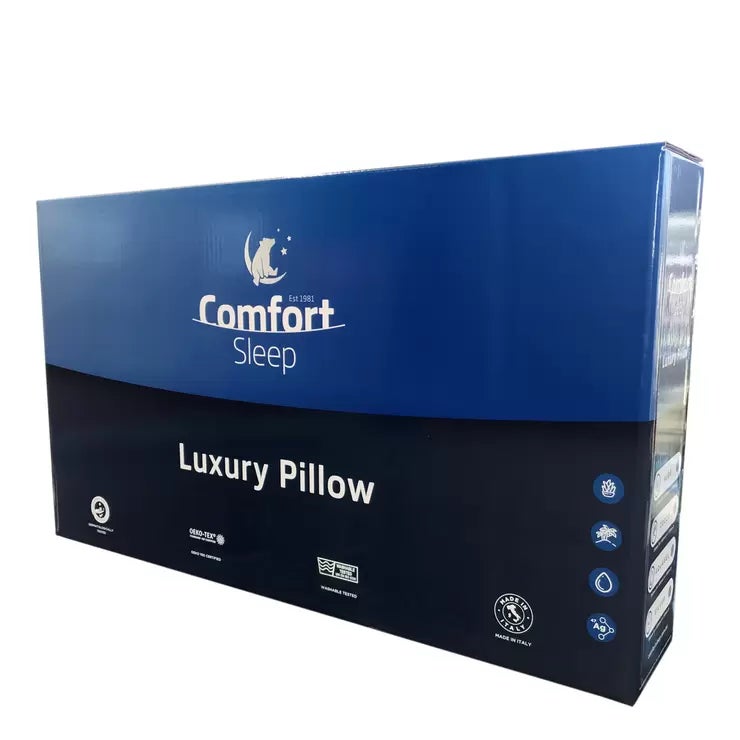 Comfort Sleep Luxury Silver Comfort Memory Foam Soft Pillow Comfort Sleep Luxury Silver Comfort Memory Foam Soft Pillow
