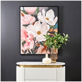 CAFE LIGHTING & LIVING Magnolia Canvas Painting