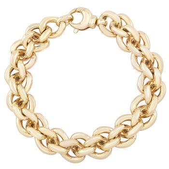 14KT Yellow Gold Fancy Bracelet