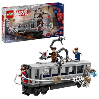 LEGO Marvel Spider-Man Vs. Doc Ock Subway Train Scene 76321