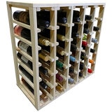 Wine Stash 30 Bottle Lattice Wine Cube