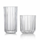 King Crystal Lotus Drinkware Set 16 Pieces