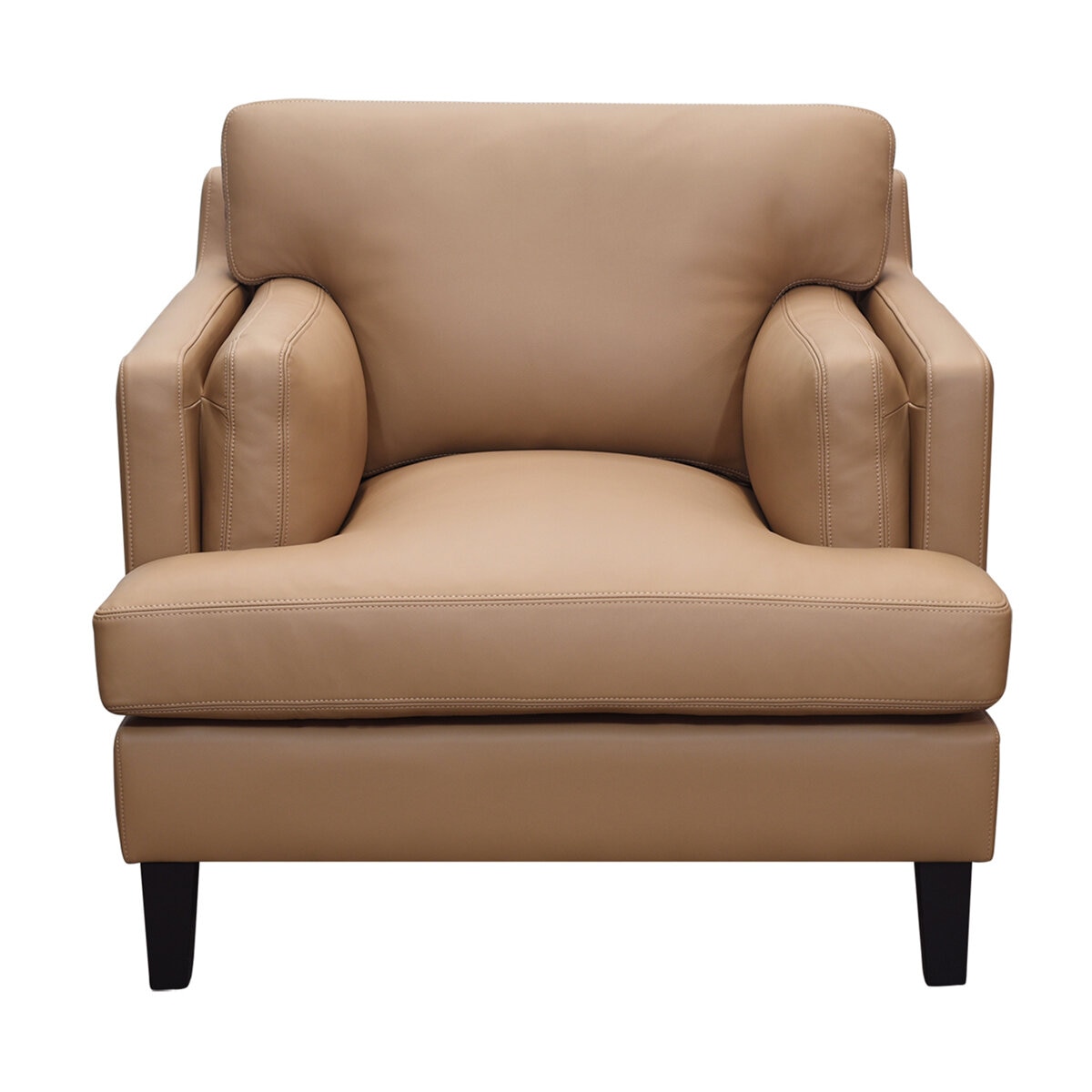 Moran Oregon 1 Seater Premium Caramel Leather